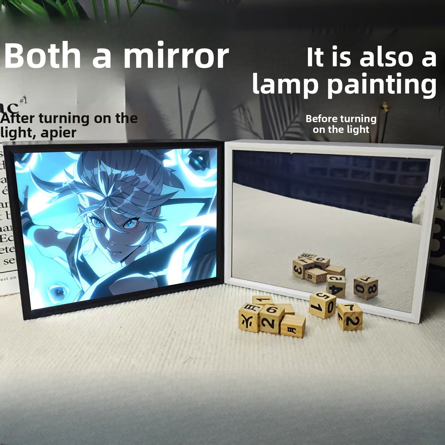 Decor Lighting Fans - 2026 New Creative Painting Contract Acrylic