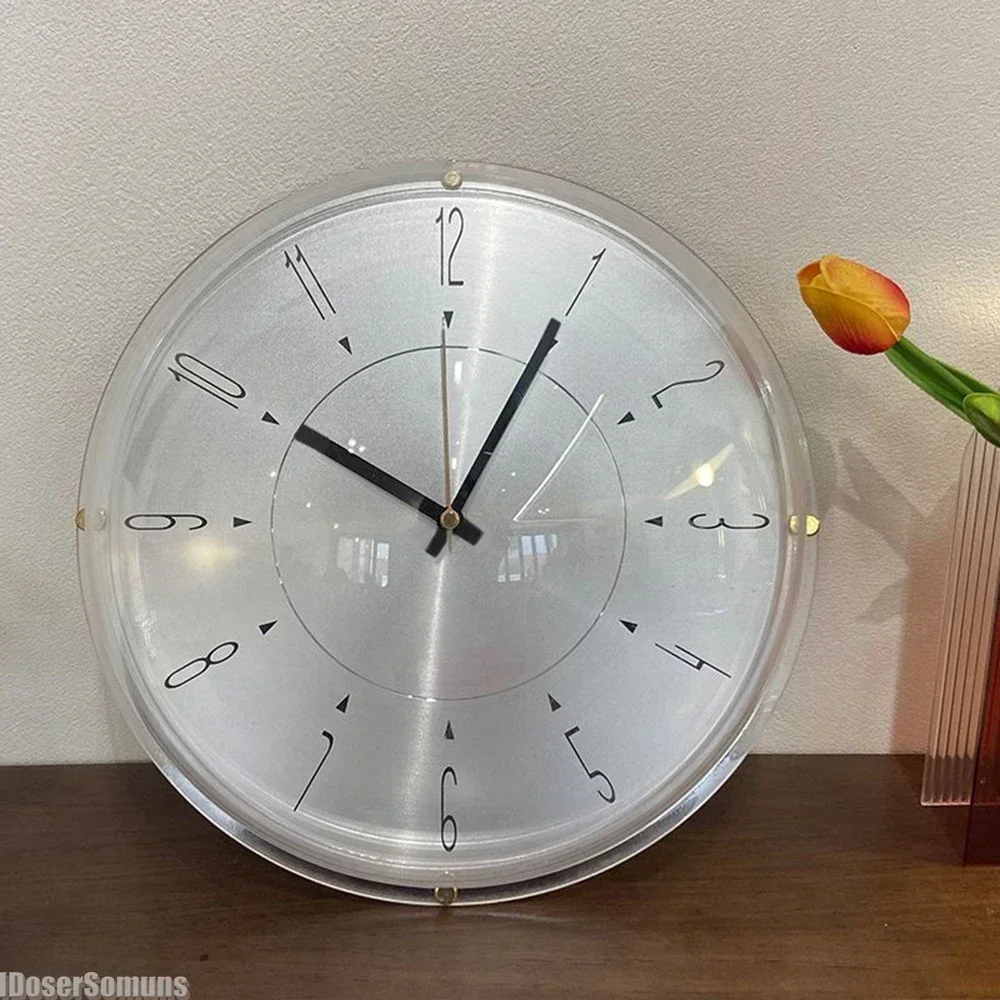 Lighting Home Decor Wall Clocks - GGE Round Wall Clock Nordic Modern