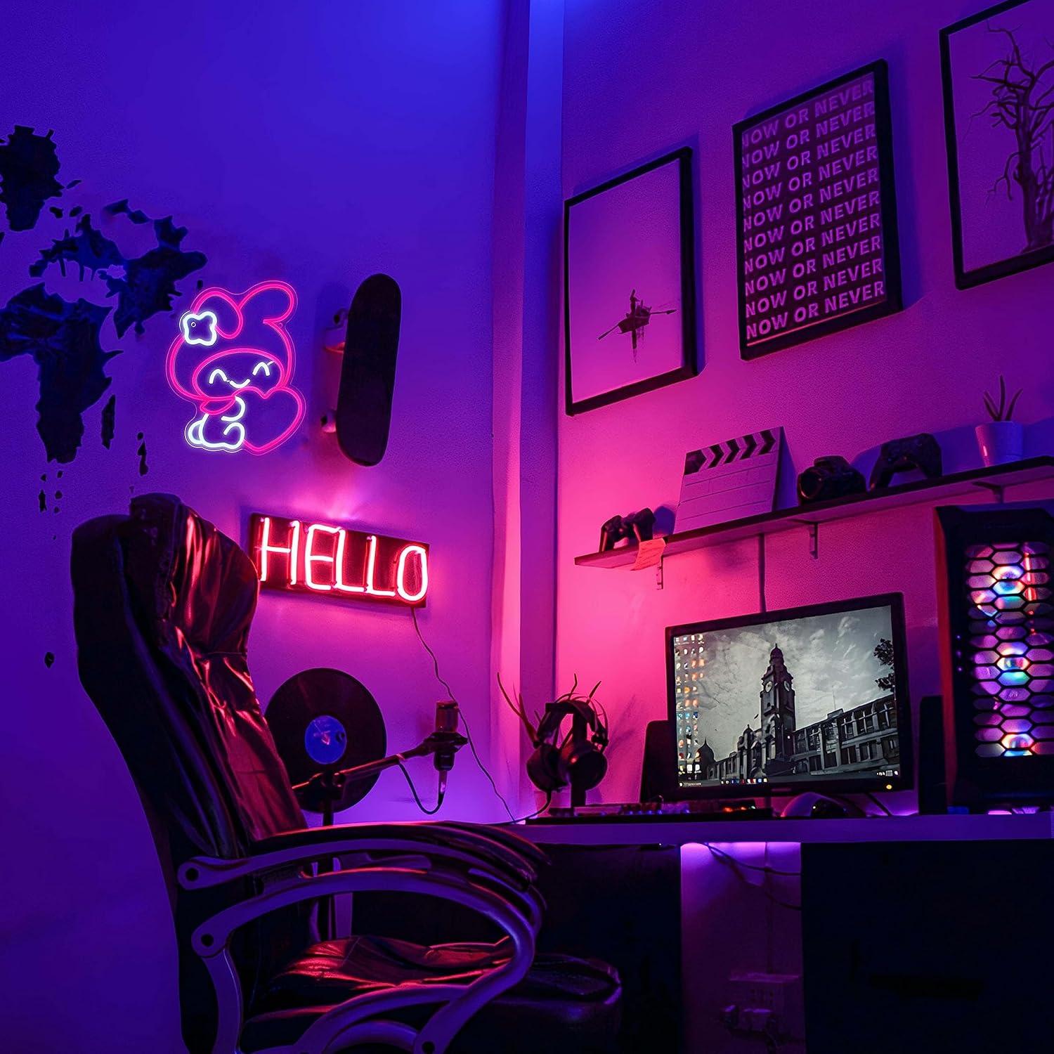 Anime Neon Sign Janpanese LED  - Decor Lighting Fans recension och pris