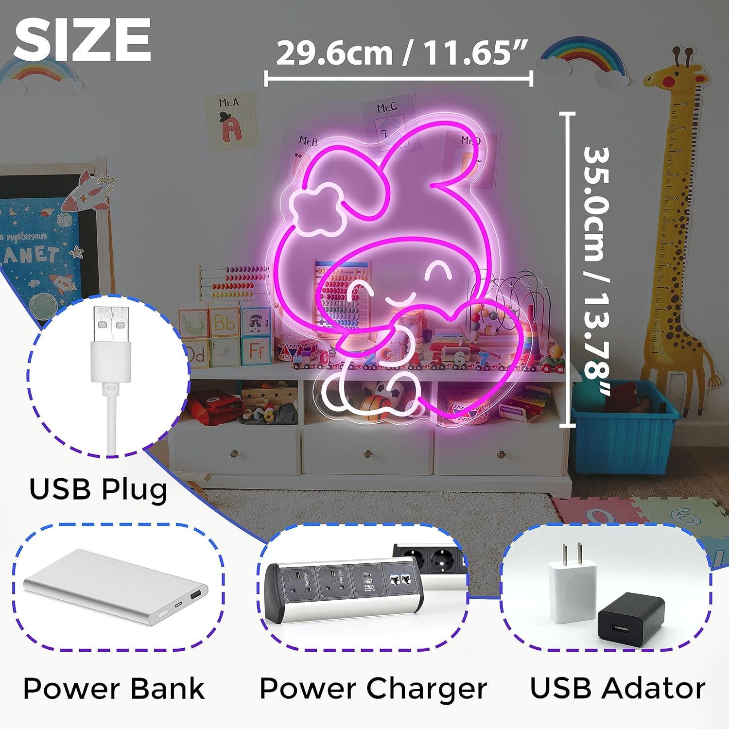 Anime Neon Sign Janpanese LED  - Decor Lighting Fans recension och pris