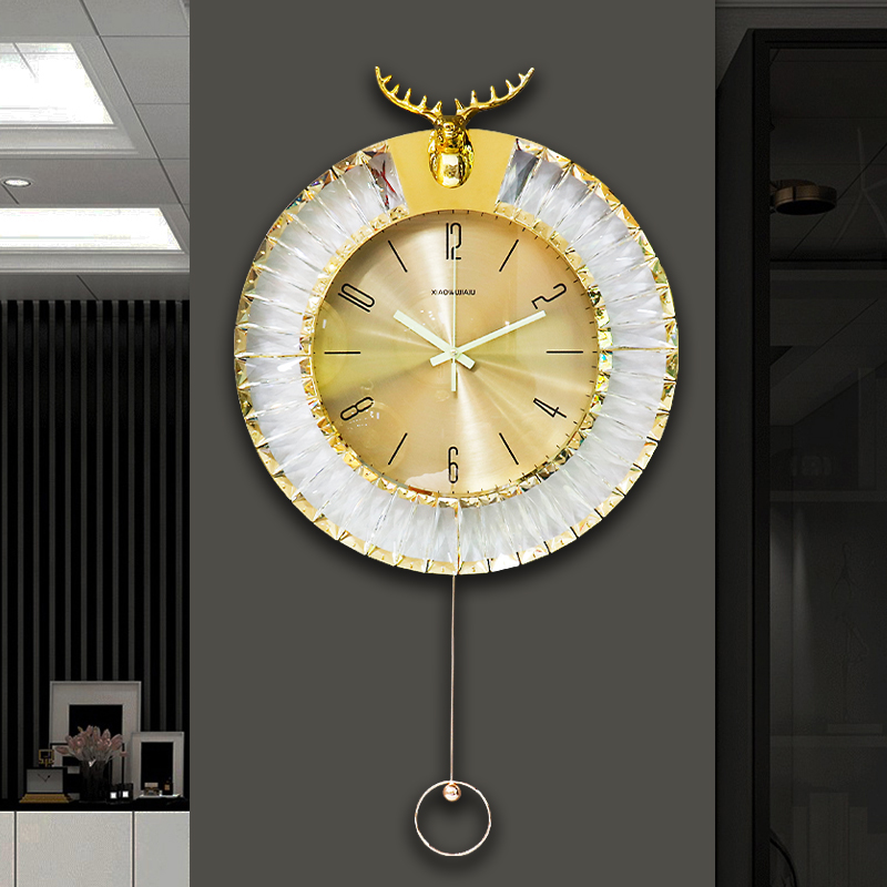 Nordic light luxury wall clock - Lighting Home Decor Wall Clocks recension och pris