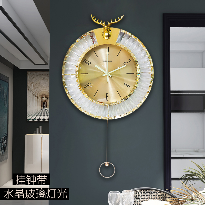 Nordic light luxury wall clock - Lighting Home Decor Wall Clocks recension och pris