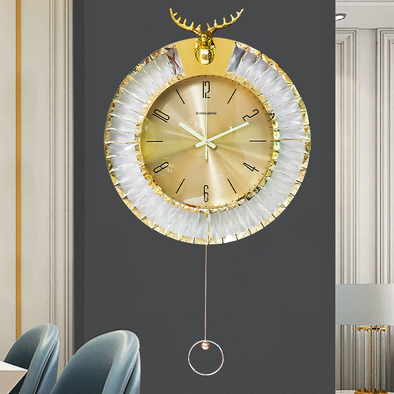 Nordic light luxury wall clock - Lighting Home Decor Wall Clocks recension och pris