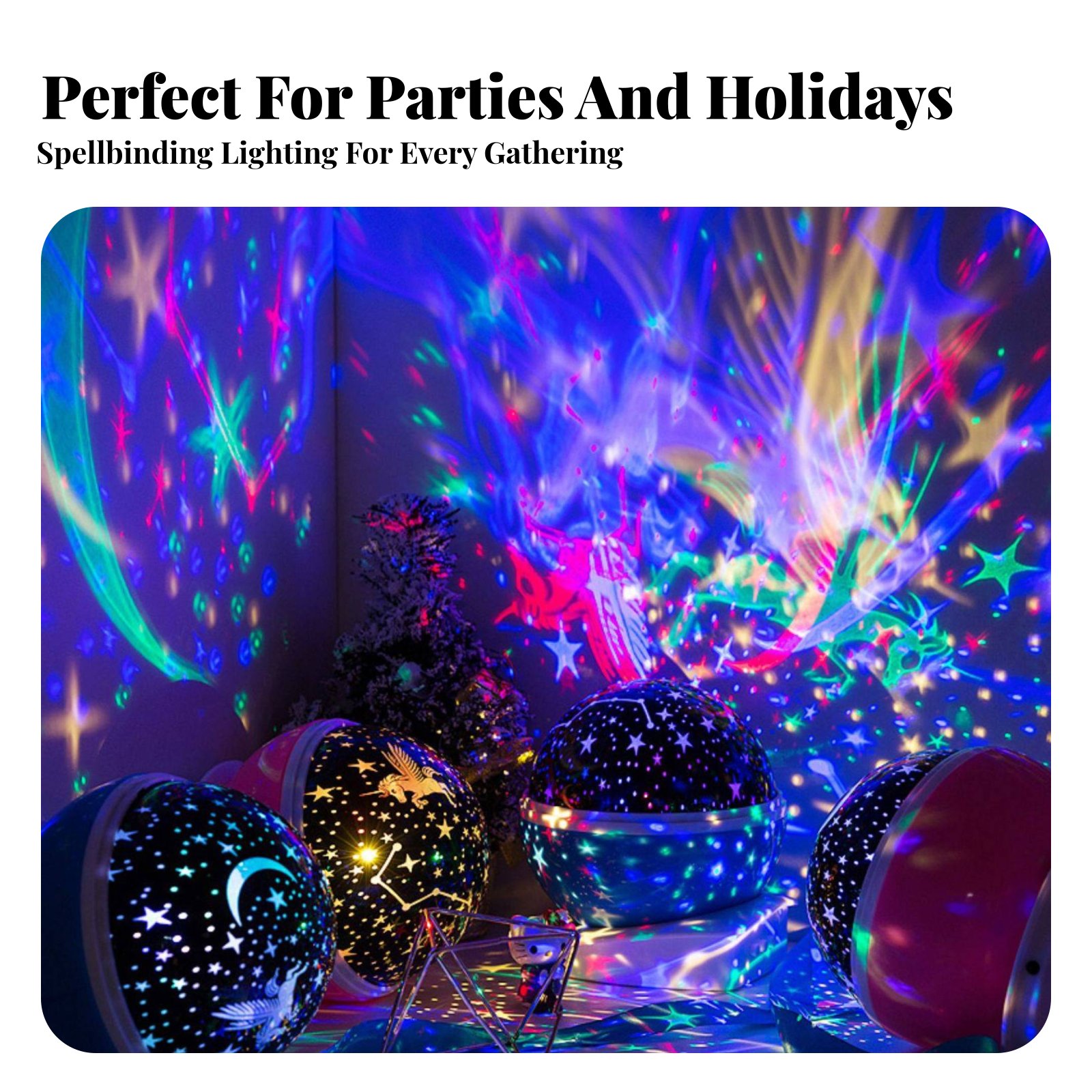 Galaxy Projection Device Celes - Lighting Decoration In Bedroom recension och pris