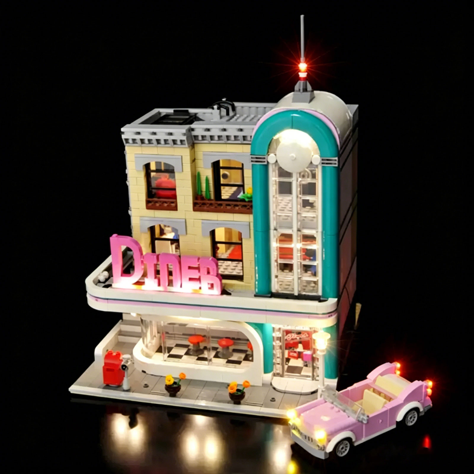 LYBMTWF LED Lighting Kit Compa - Restaurant Lighting Decoration recension och pris
