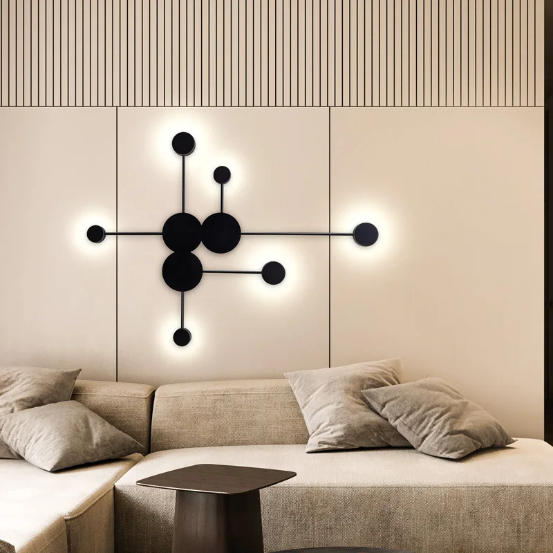 Modern Led Wall Sconce Light f - Lighting Home Decor Wall Clocks recension och pris