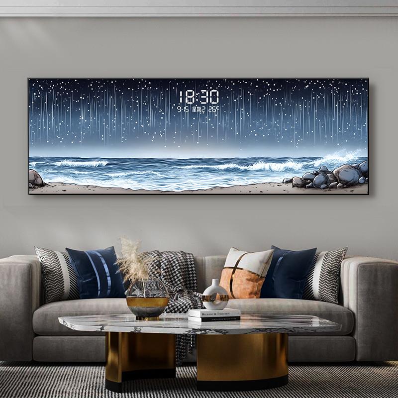 Temperature Date Wall Clock Lu - Lighting Home Decor Wall Clocks recension och pris