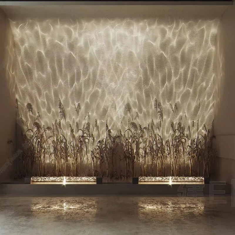 Smart 3D Wall Wash Flame Proje - Lighting Decoration In Bedroom recension och pris