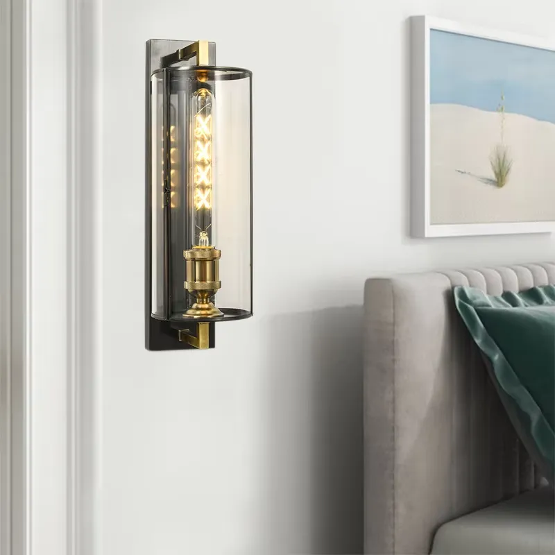 Modern Gold Cylindrical Led Pe - Lighting Decor Living Room recension och pris
