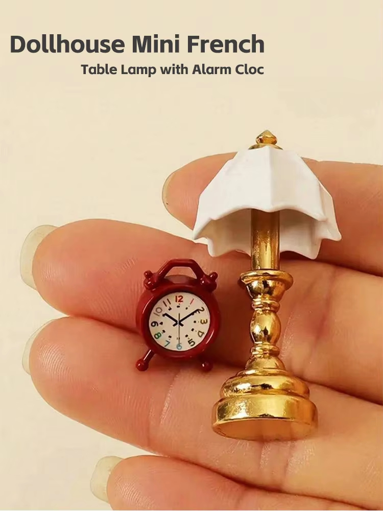 Dollhouse Mini French Table La - Lighting Decor Living Room recension och pris