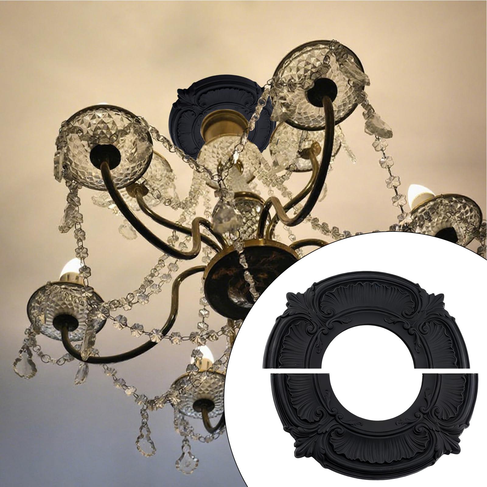 Black Split Ceiling Light Meda - Decor Lighting Fans recension och pris