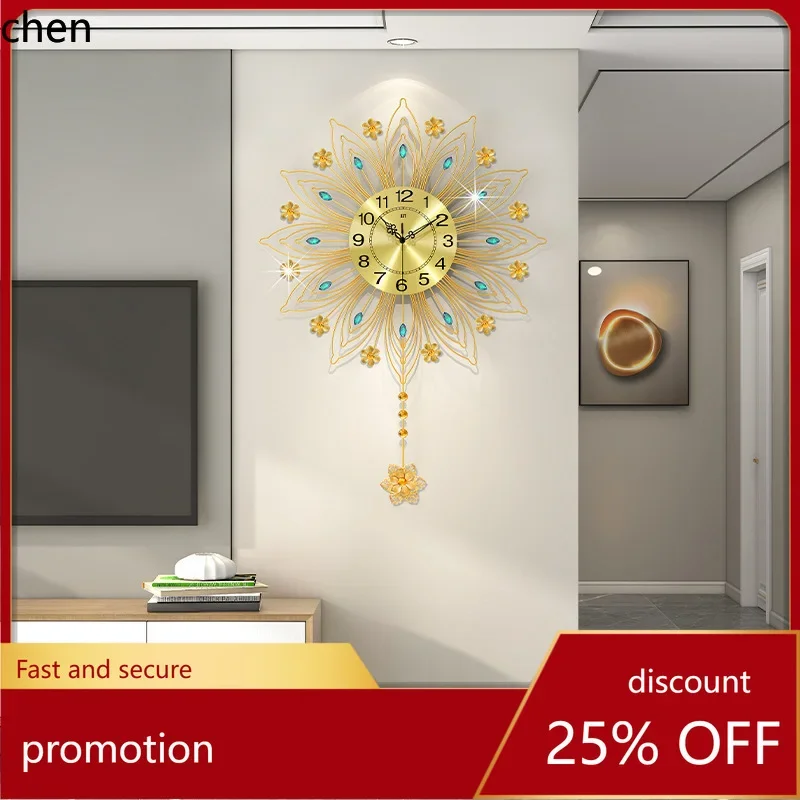 TQH-i7.7 European-style light  - Lighting Home Decor Wall Clocks recension och pris