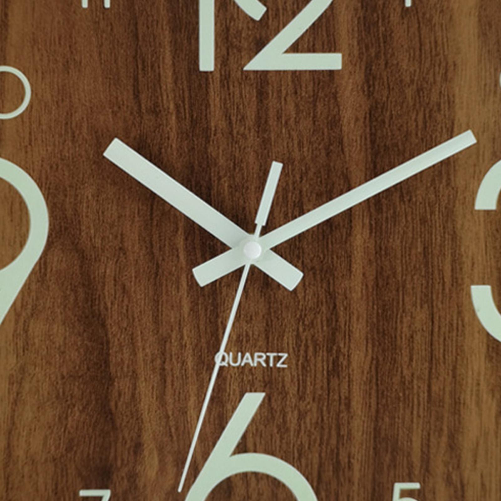 30cm Square Wall Clock ,Lumino - Lighting Home Decor Wall Clocks recension och pris