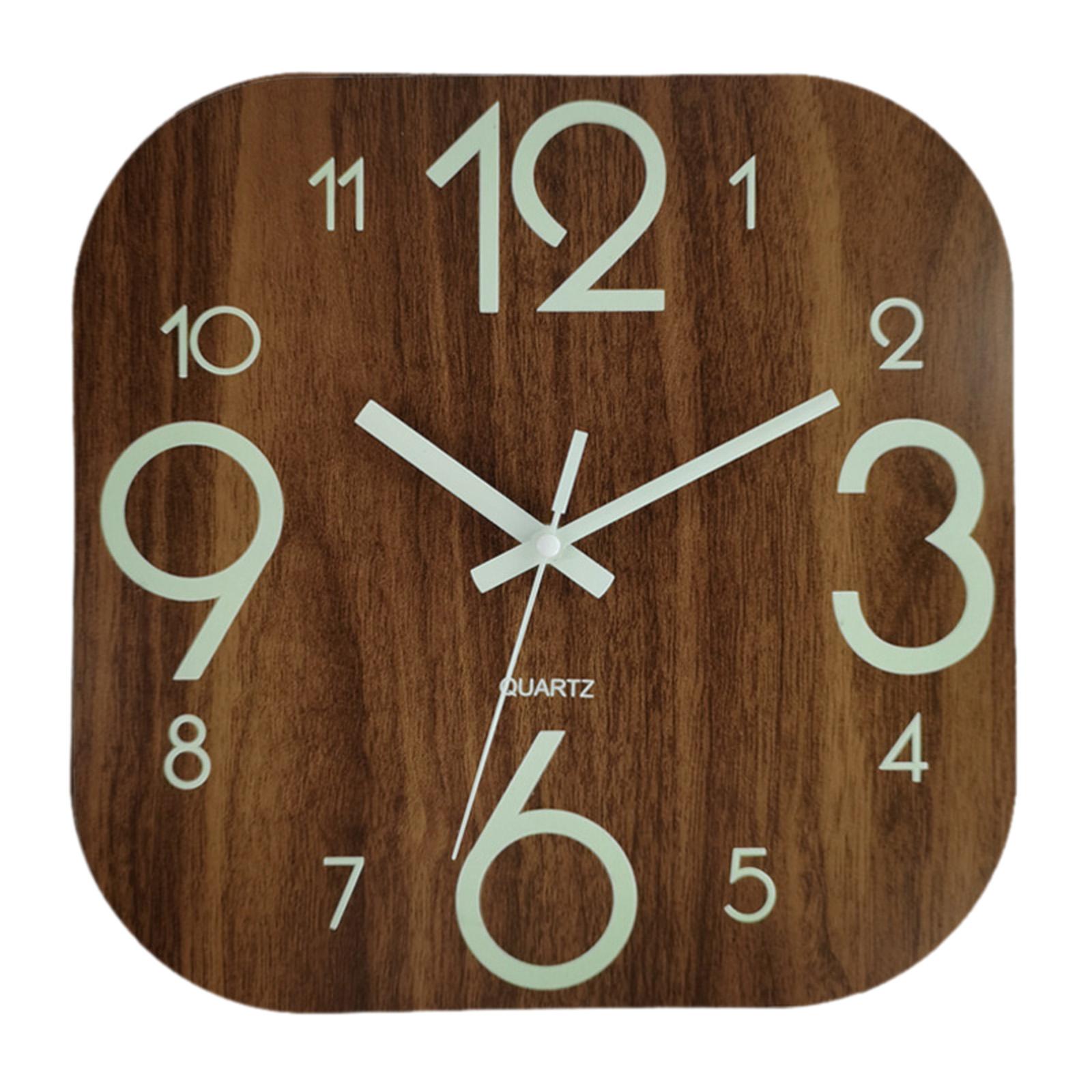 30cm Square Wall Clock ,Lumino - Lighting Home Decor Wall Clocks recension och pris