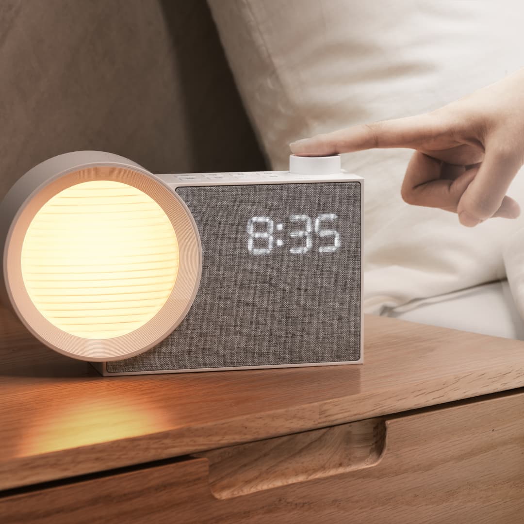 WILIT LED Night Light Alarm Cl - Lighting Decoration In Bedroom recension och pris