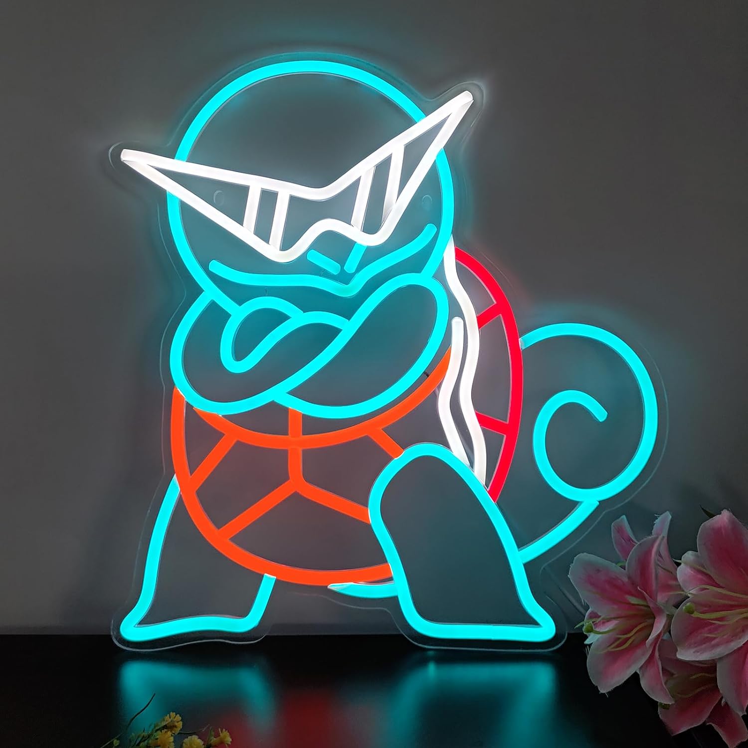 Pokemon Squirtle Neon Sign LED - Decor Lighting Fans recension och pris