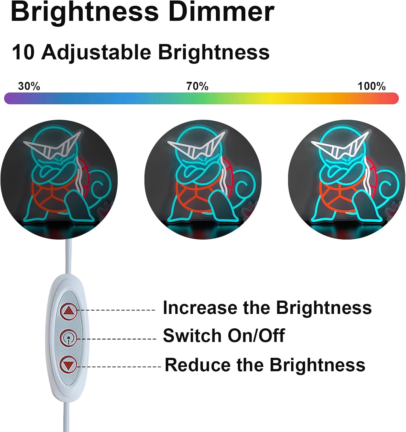Pokemon Squirtle Neon Sign LED - Decor Lighting Fans recension och pris