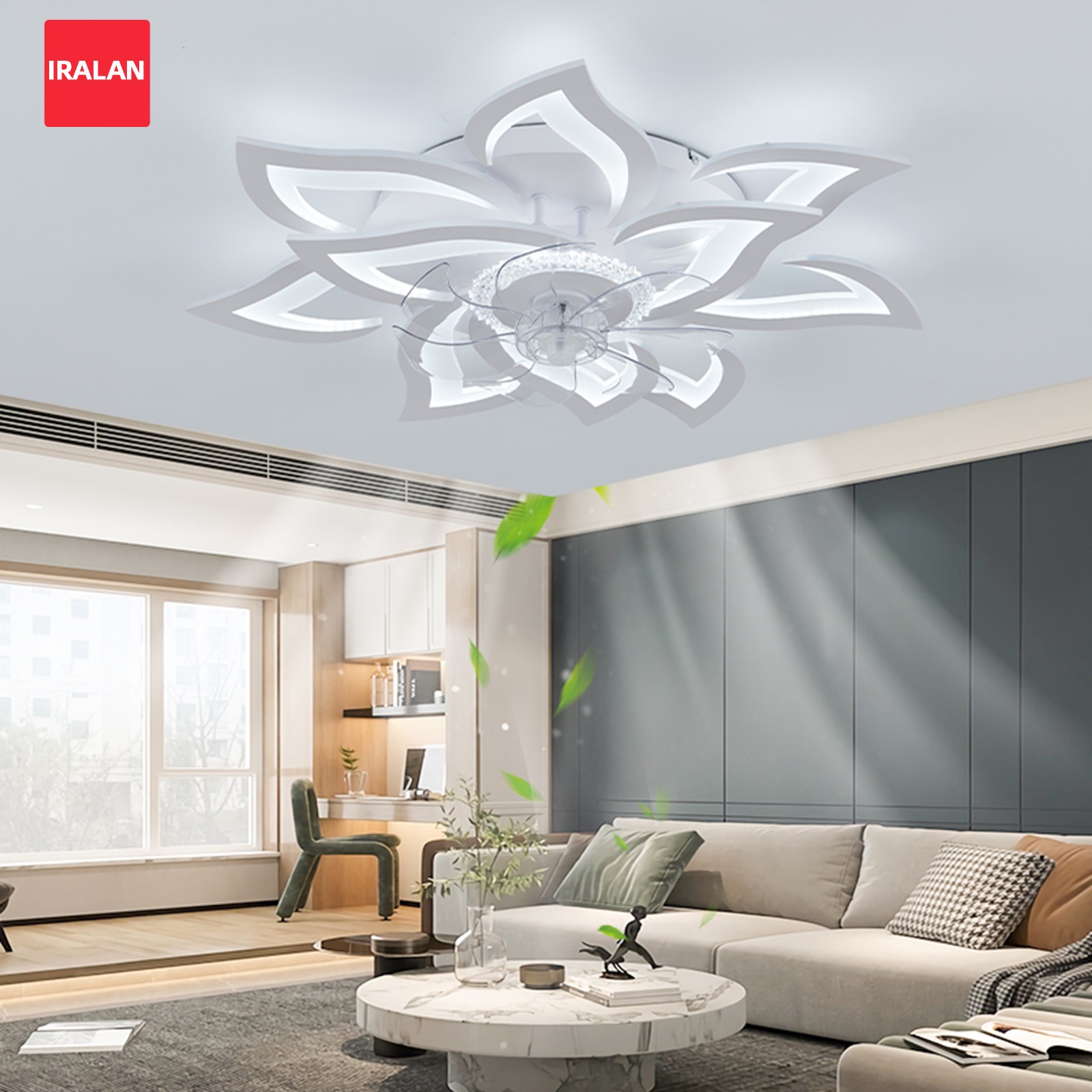 Flower Ceiling Fan with Lighti - Decor Lighting Fans recension och pris